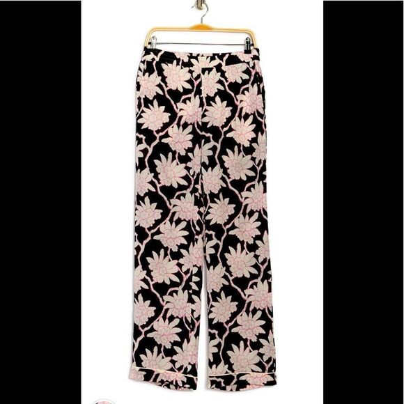 💥Authentic Valentino floral print 100% silk pants size Small, NWT - Picture 3 of 12